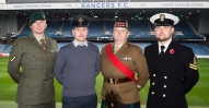 Celebrating the Armed Forces Covenant with Rangers FC