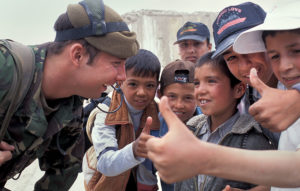 Patrol in Kabul 2002