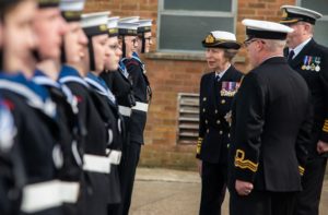 Princess Anne inspects Sea Cadet parade 2
