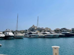 Sailing boats and yachts in Cyprus