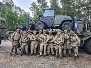 154 Scottish Regiment RLC training in Germany