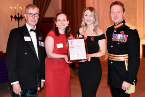 Inverroy Crisis Management receiving the Gold ERS Award
