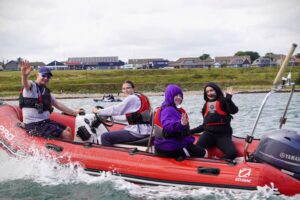 Sea Cadets on camp at Boddam in summer 2022
