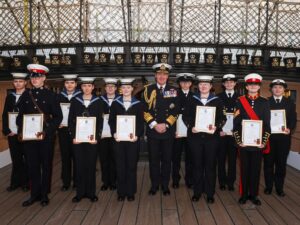 investiture of sea lord cadets